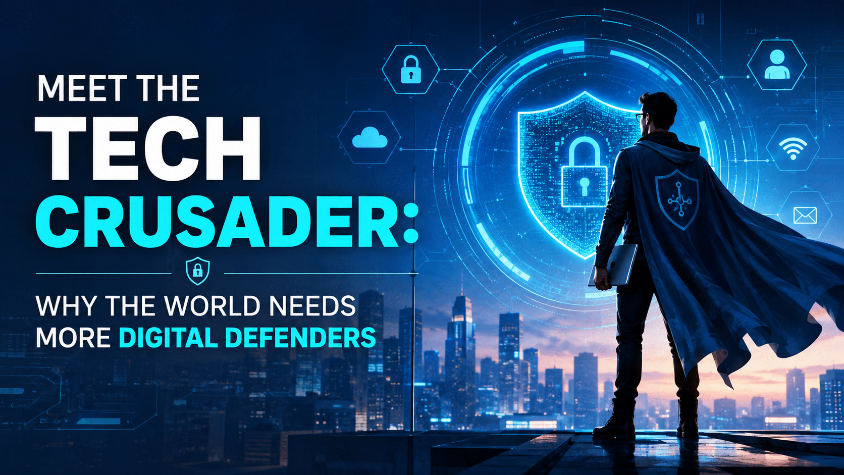 Meet the Tech Crusader: Why the World Needs More Digital Defenders